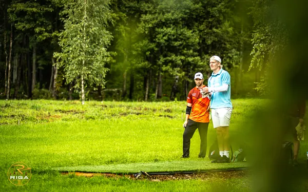 Disc Golf Cup otrā diena Riga Disc Golf Park