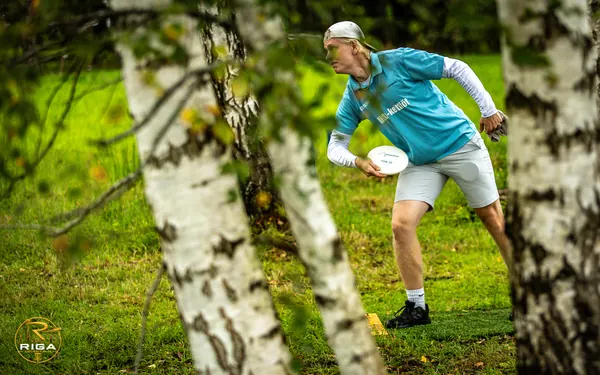 Disc Golf Cup otrā diena Riga Disc Golf Park