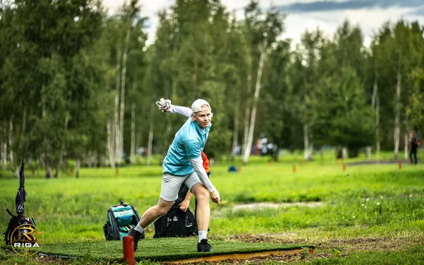 Disc Golf Cup otrā diena Riga Disc Golf Park