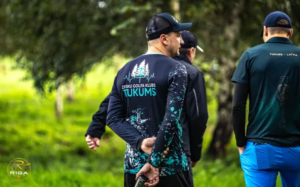 Disc Golf Cup otrā diena Riga Disc Golf Park