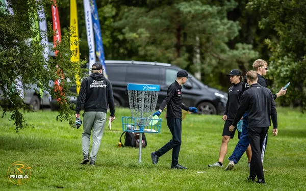 Disc Golf Cup turnīrs Riga Disc Golf Park
