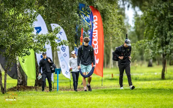 Disc Golf Cup turnīrs Riga Disc Golf Park